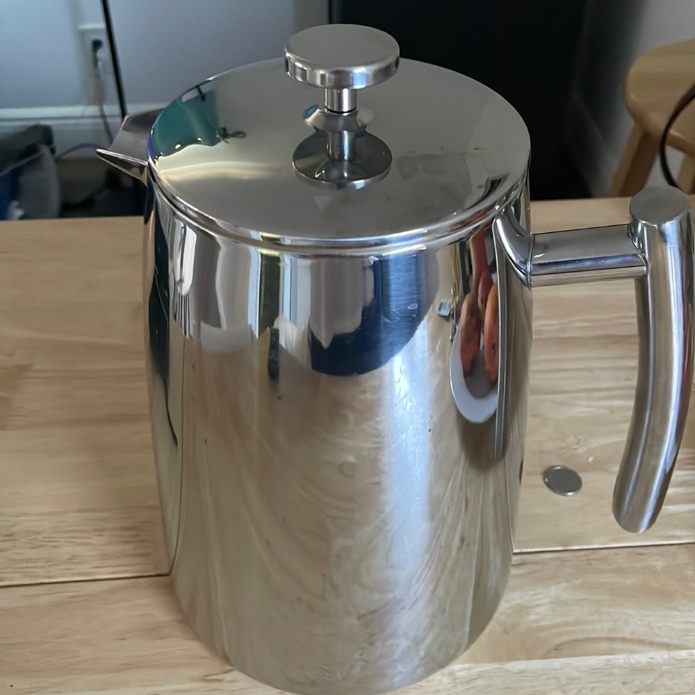 Stainless steel large French Press